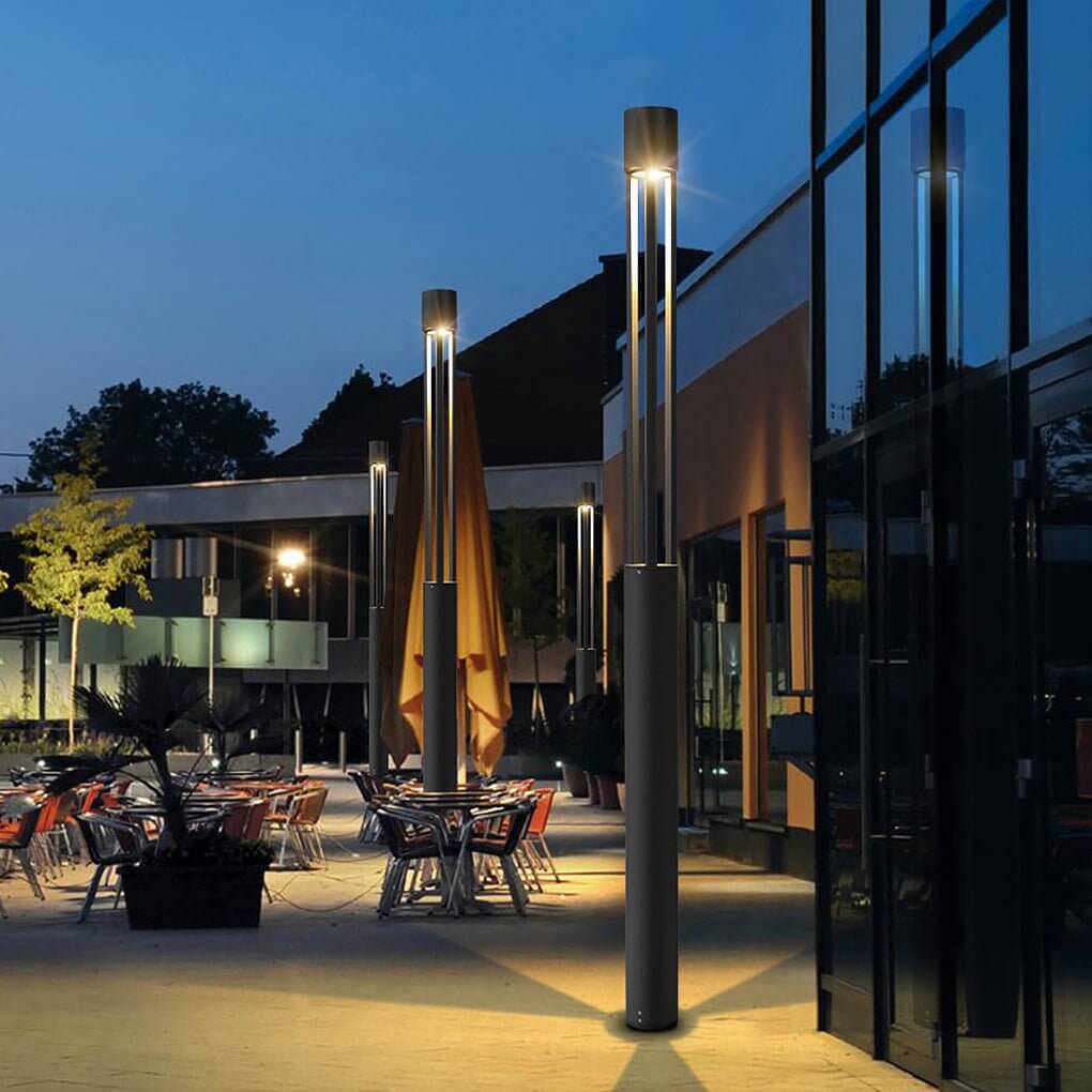 Irene Bollard Modern Elegant Landscape Glass Outdoor Light