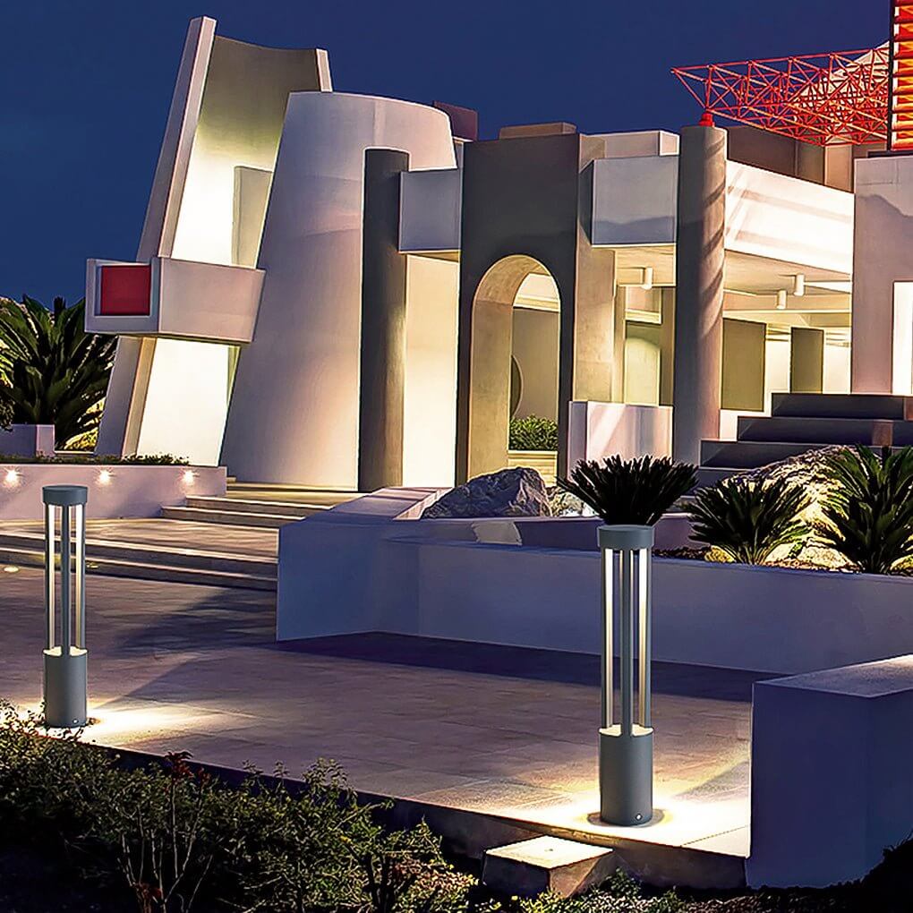 Irene Bollard Modern Elegant Landscape Glass Outdoor Light