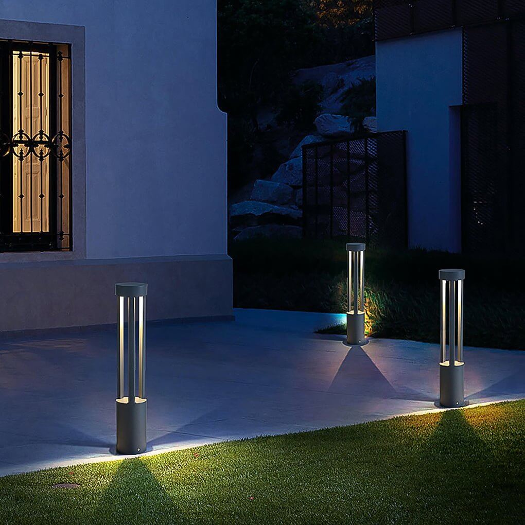 Irene Bollard Modern Elegant Landscape Glass Outdoor Light
