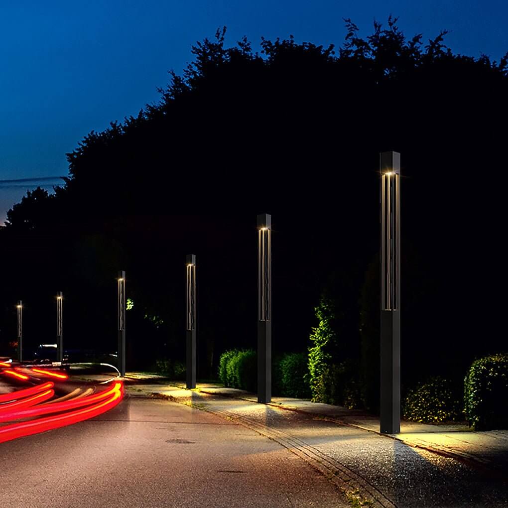 Irene Bollard Modern Elegant Landscape Glass Outdoor Light