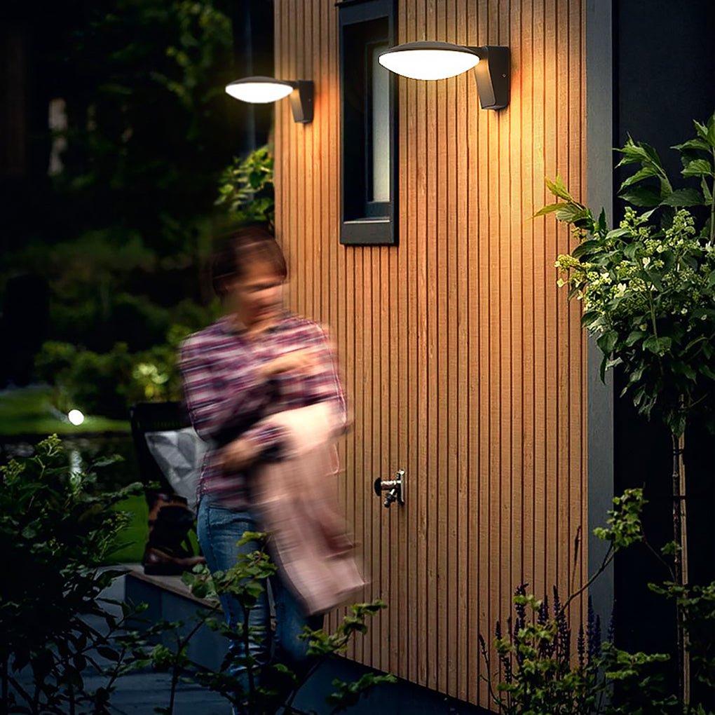 Egi Modern Simple Solar LED Outdoor Wall Light