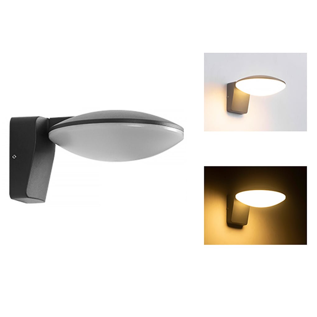 Egi Modern Simple Solar LED Outdoor Wall Light