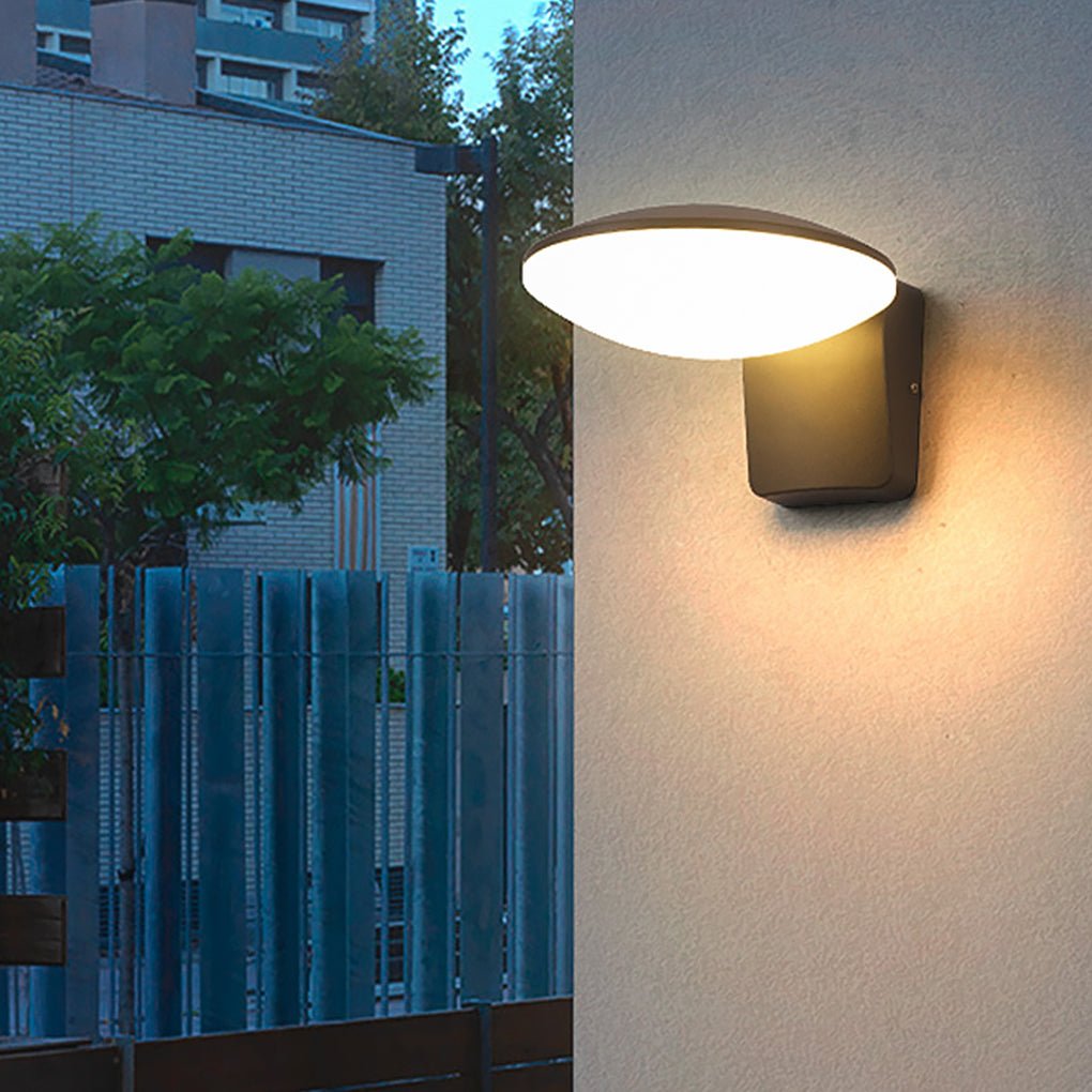 Egi Modern Simple Solar LED Outdoor Wall Light