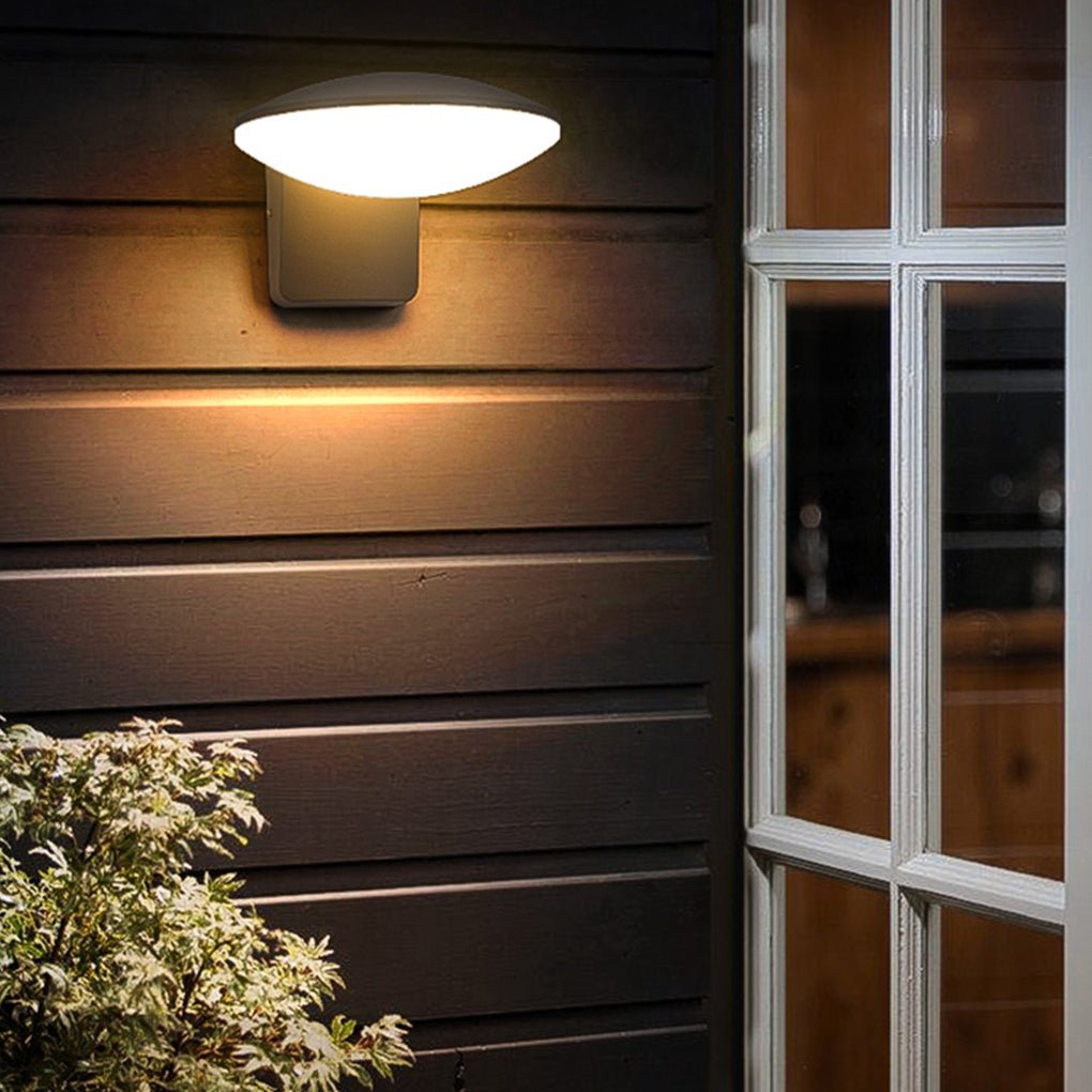 Egi Modern Simple Solar LED Outdoor Wall Light