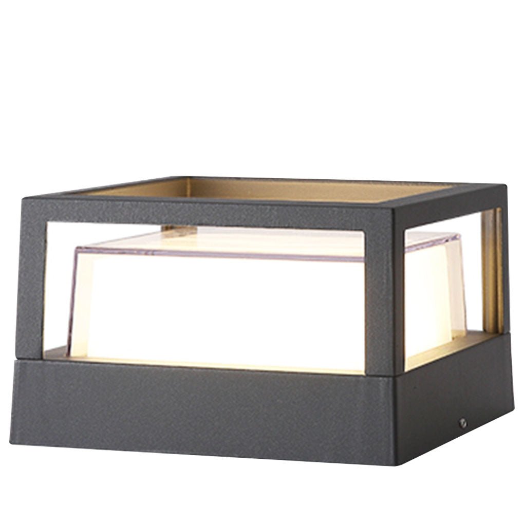 Marc Square Pier Outdoor Mount Post Lamp