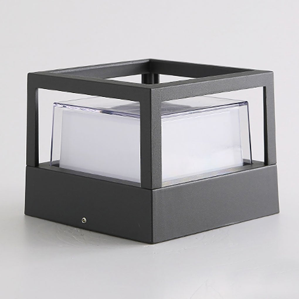 Marc Square Pier Outdoor Mount Post Lamp