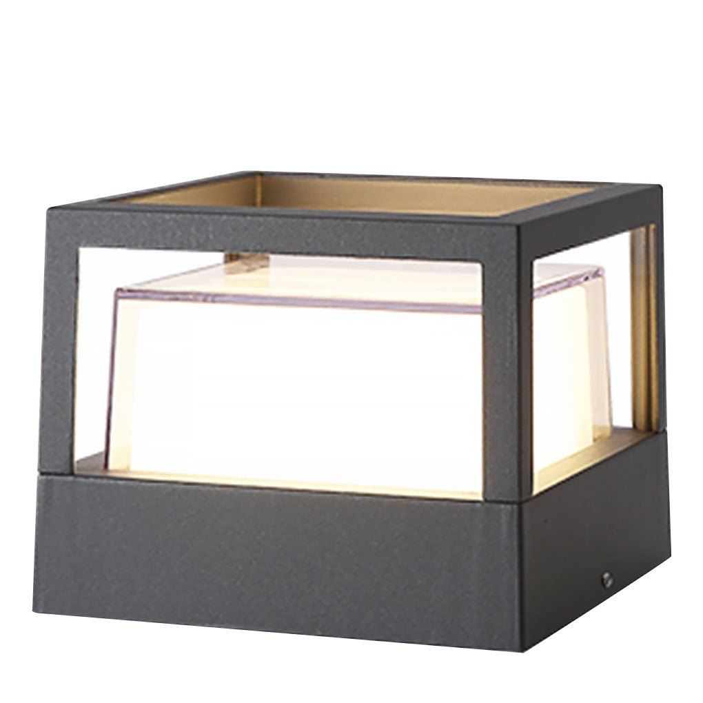 Marc Square Pier Outdoor Mount Post Lamp