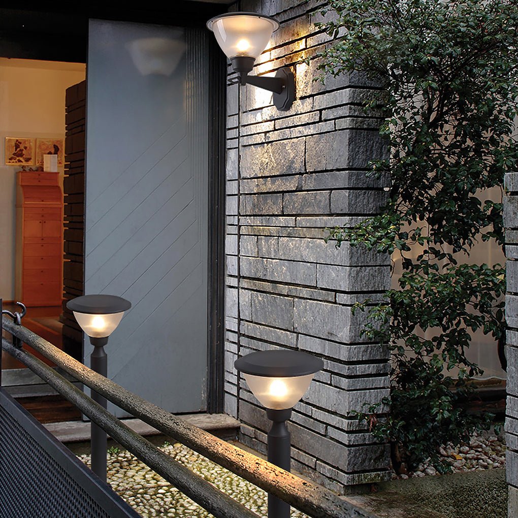 Winona Elegant Round & Square Outdoor Lights