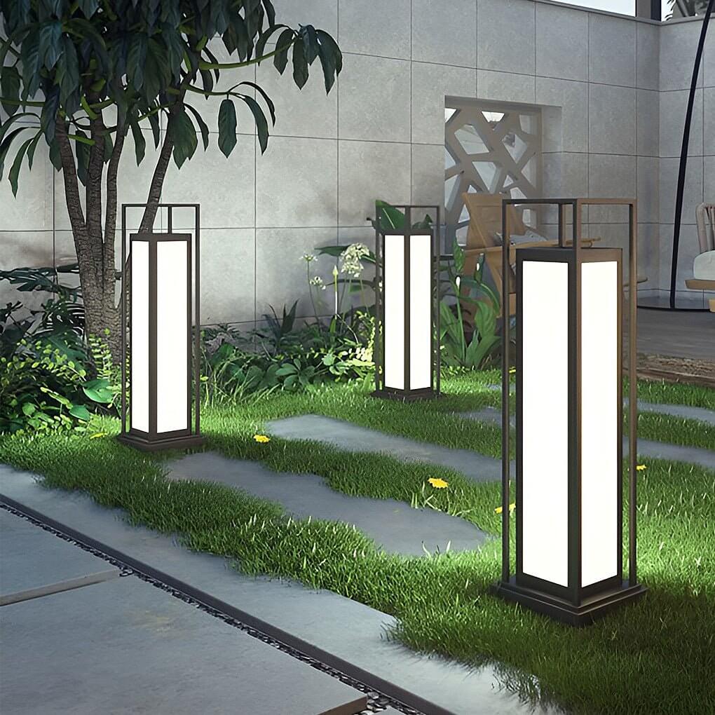 Olaf LED Landscape Stainless Steel Outdoor Pathway Lights