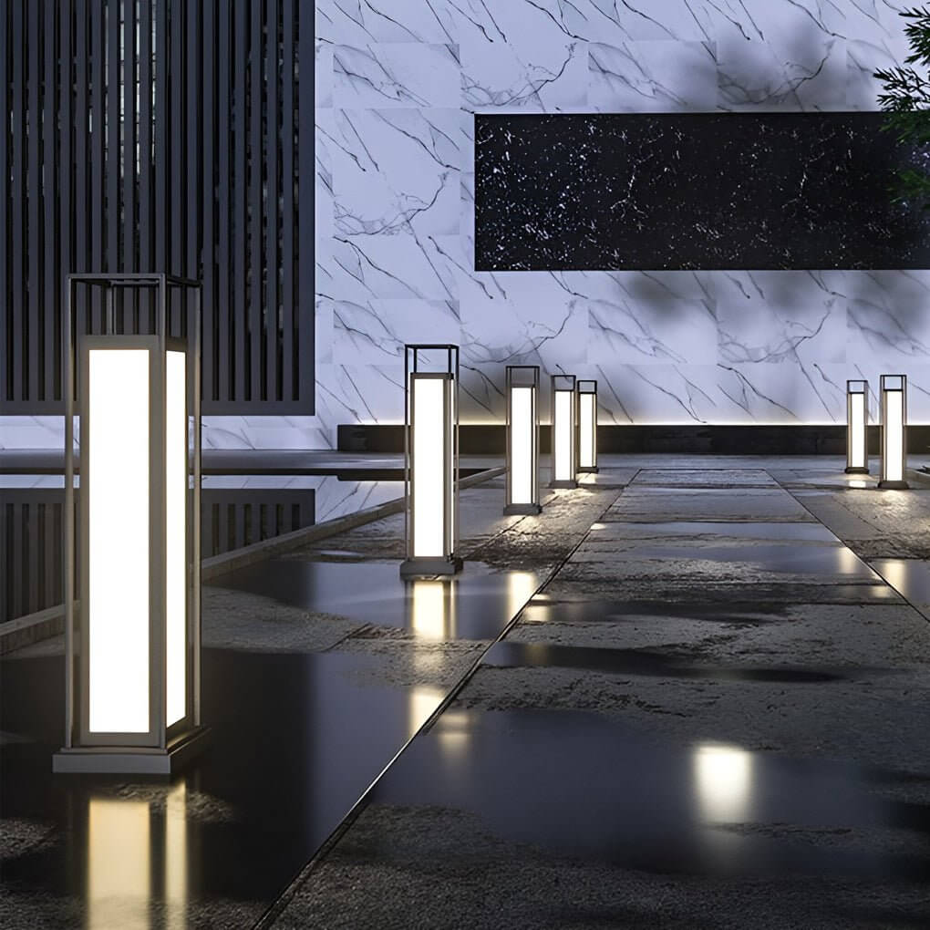 Olaf LED Landscape Stainless Steel Outdoor Pathway Lights