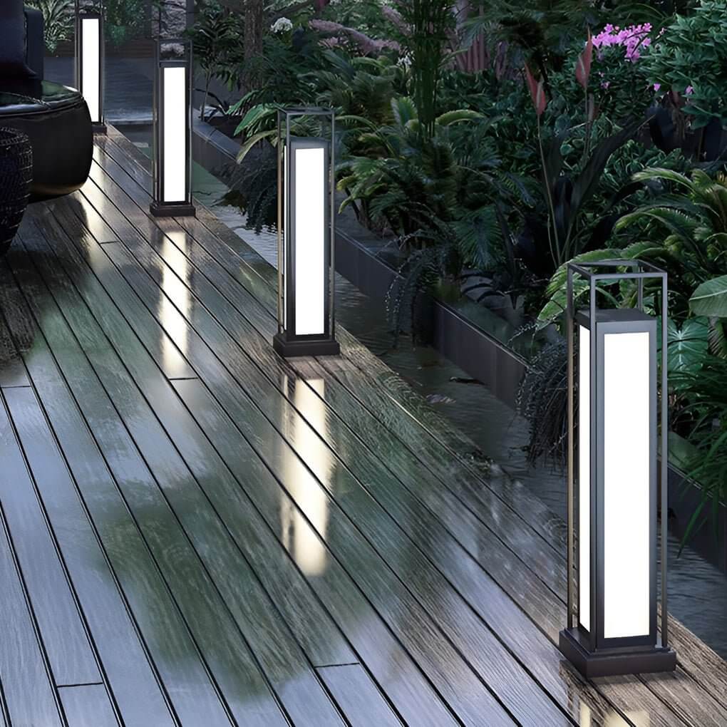 Olaf LED Landscape Stainless Steel Outdoor Pathway Lights