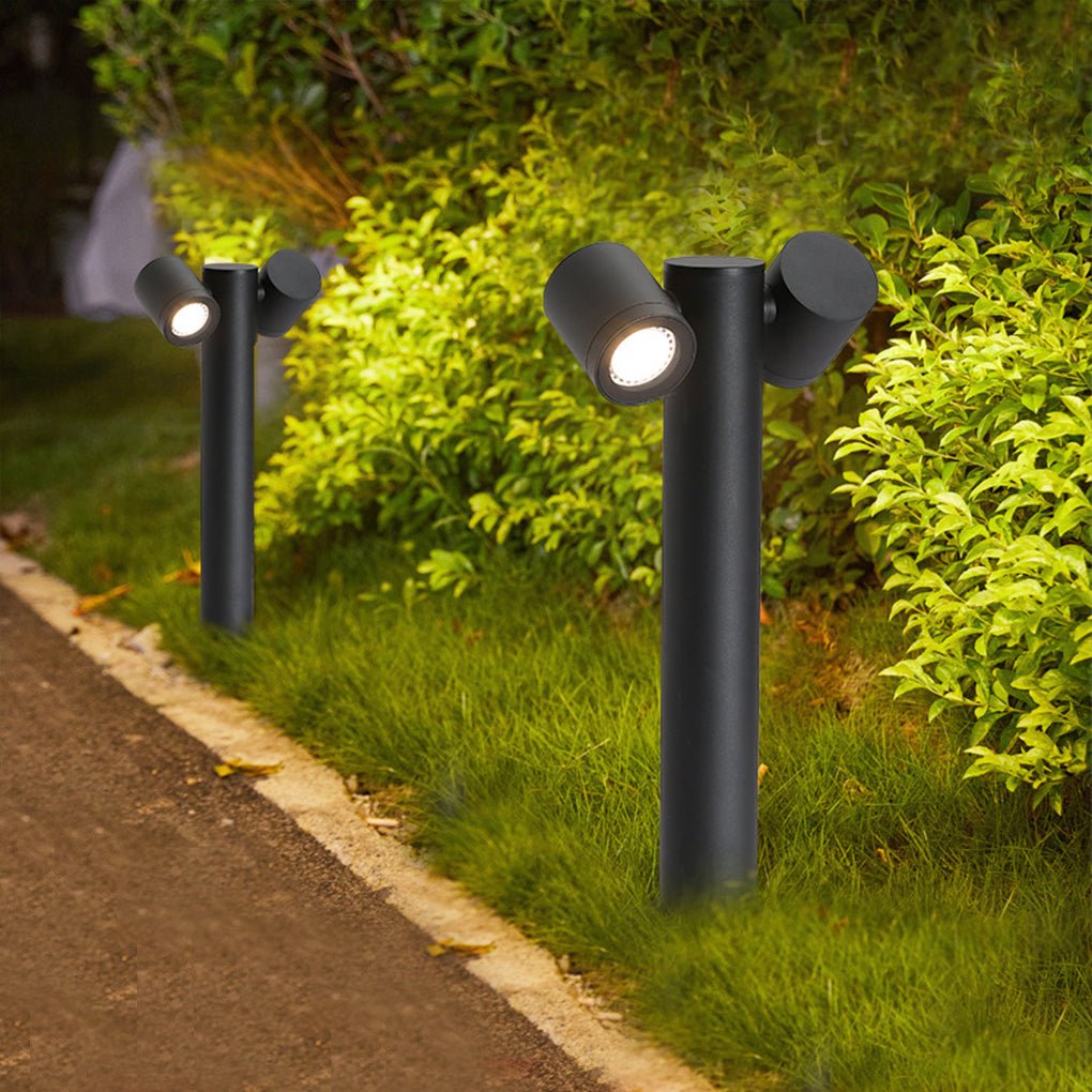 Melvin Dual-Head Landscapes Outdoor Lawn Light