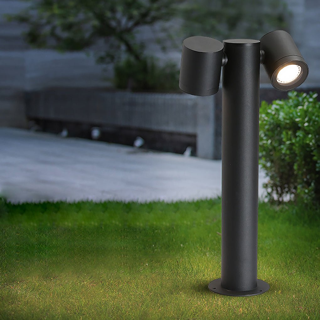 Melvin Dual-Head Landscapes Outdoor Lawn Light