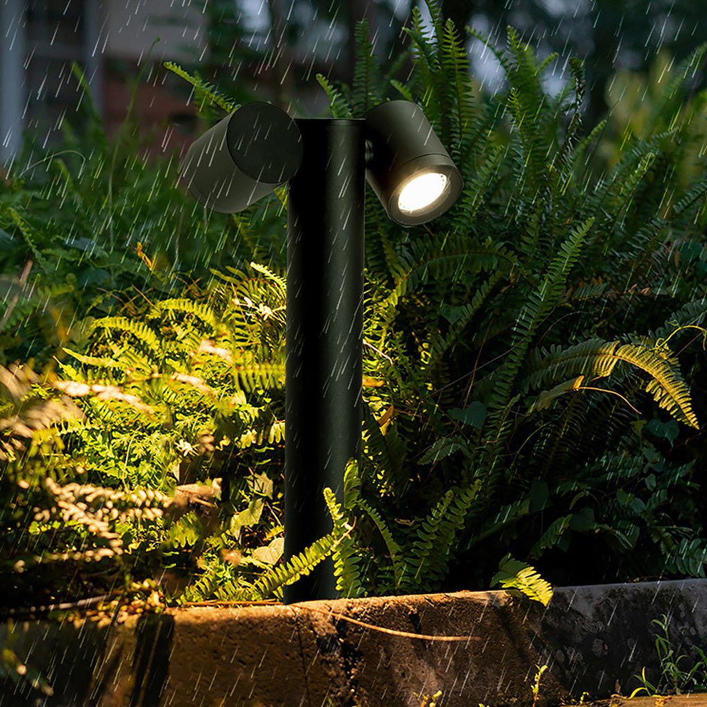 Melvin Dual-Head Landscapes Outdoor Lawn Light