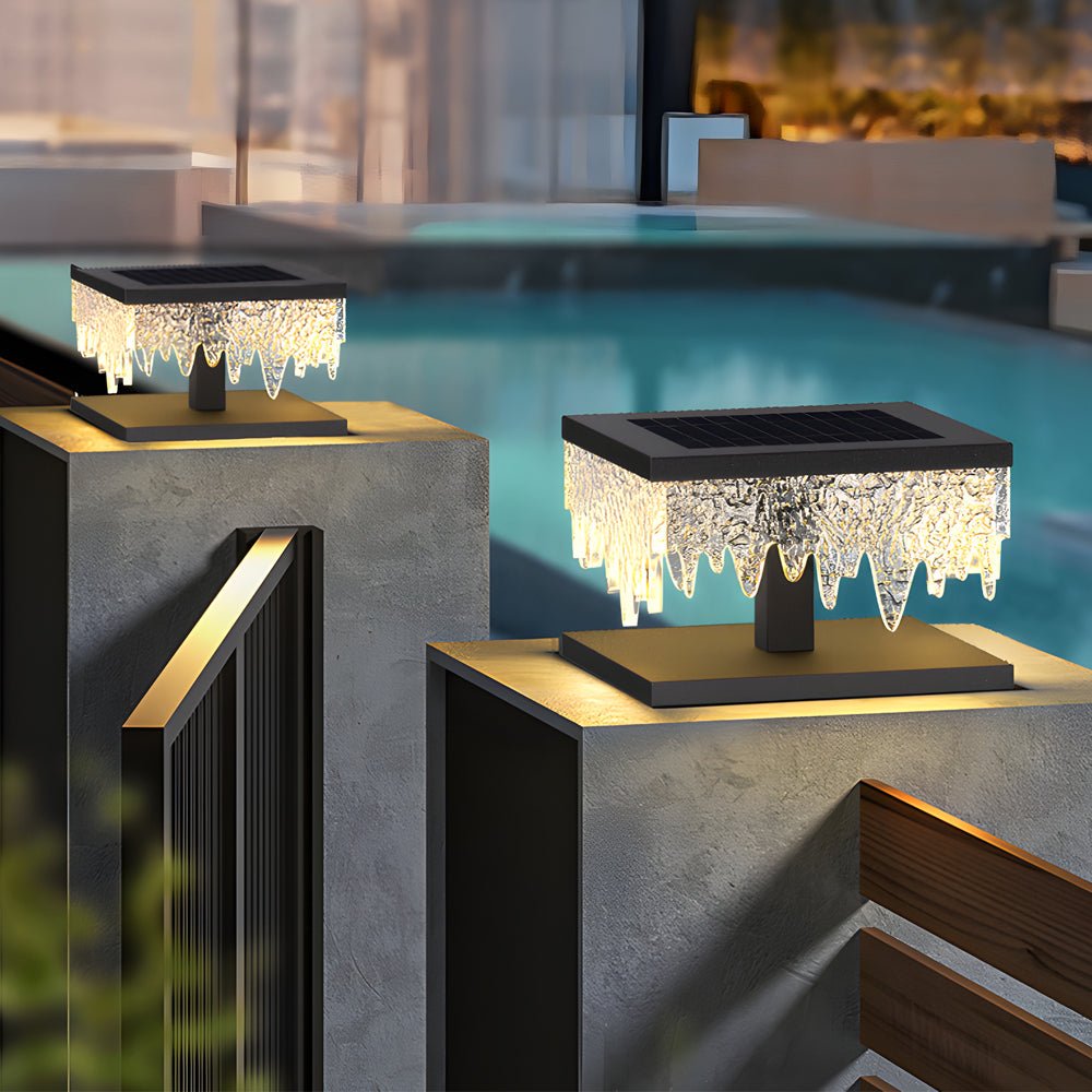 Ambitious Creative Modern Outdoor Fence Post Lights