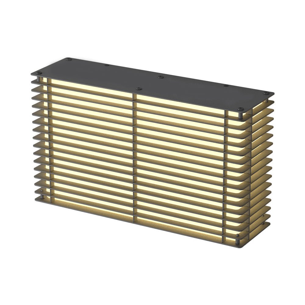 Ware Square Grids Modern Stainless Steel Outdoor Wall Lights