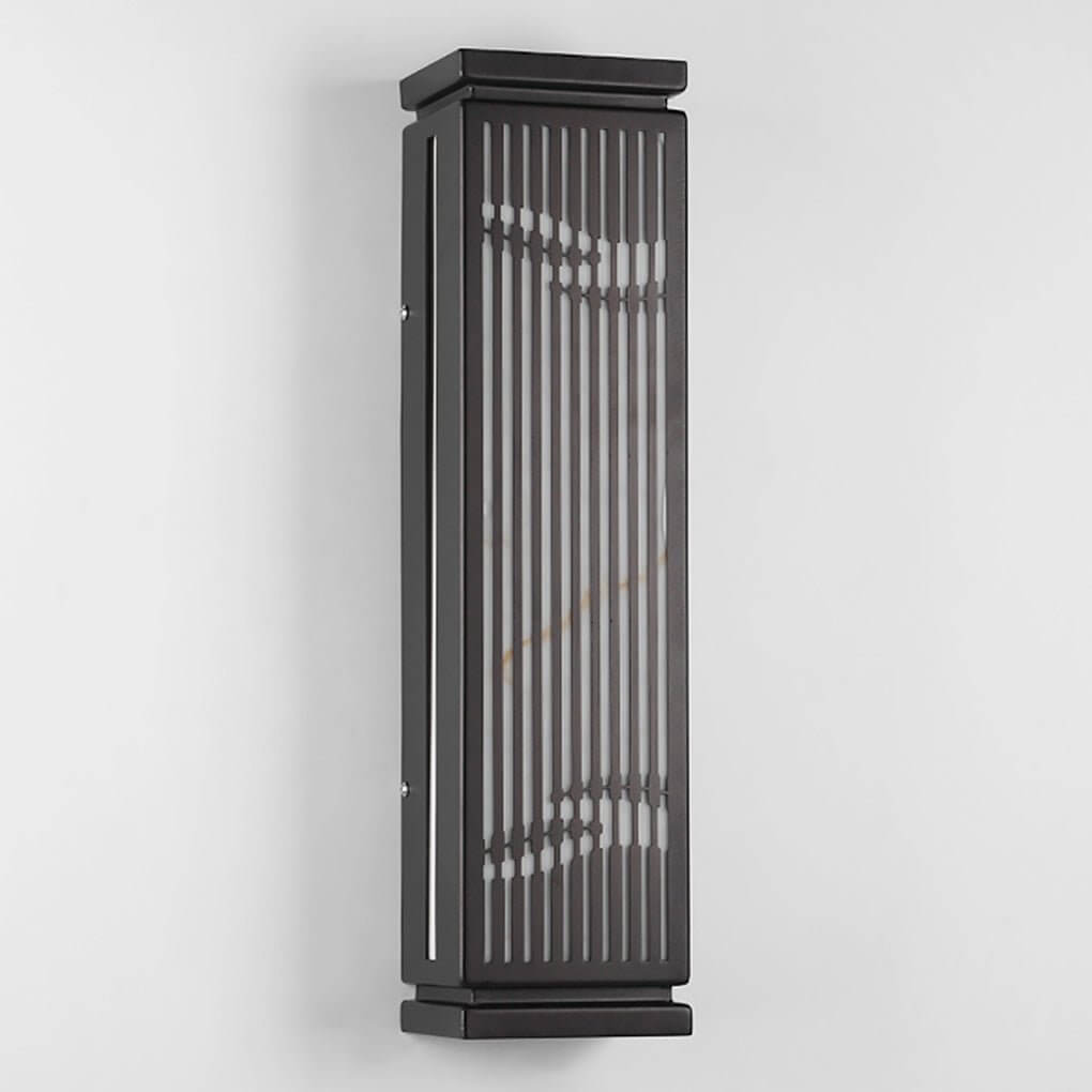 Samson Villa Courtyard Gate Unique Marble Outdoor Wall Lamp
