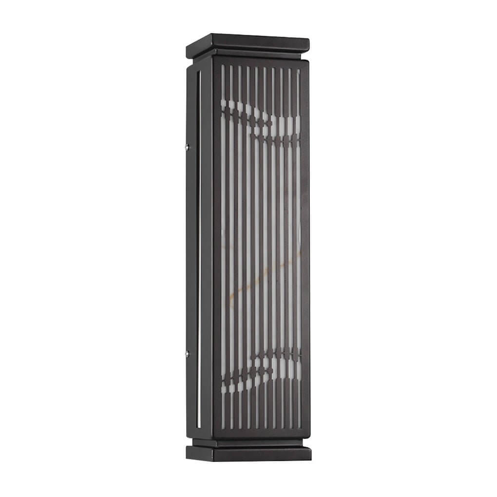 Samson Villa Courtyard Gate Unique Marble Outdoor Wall Lamp