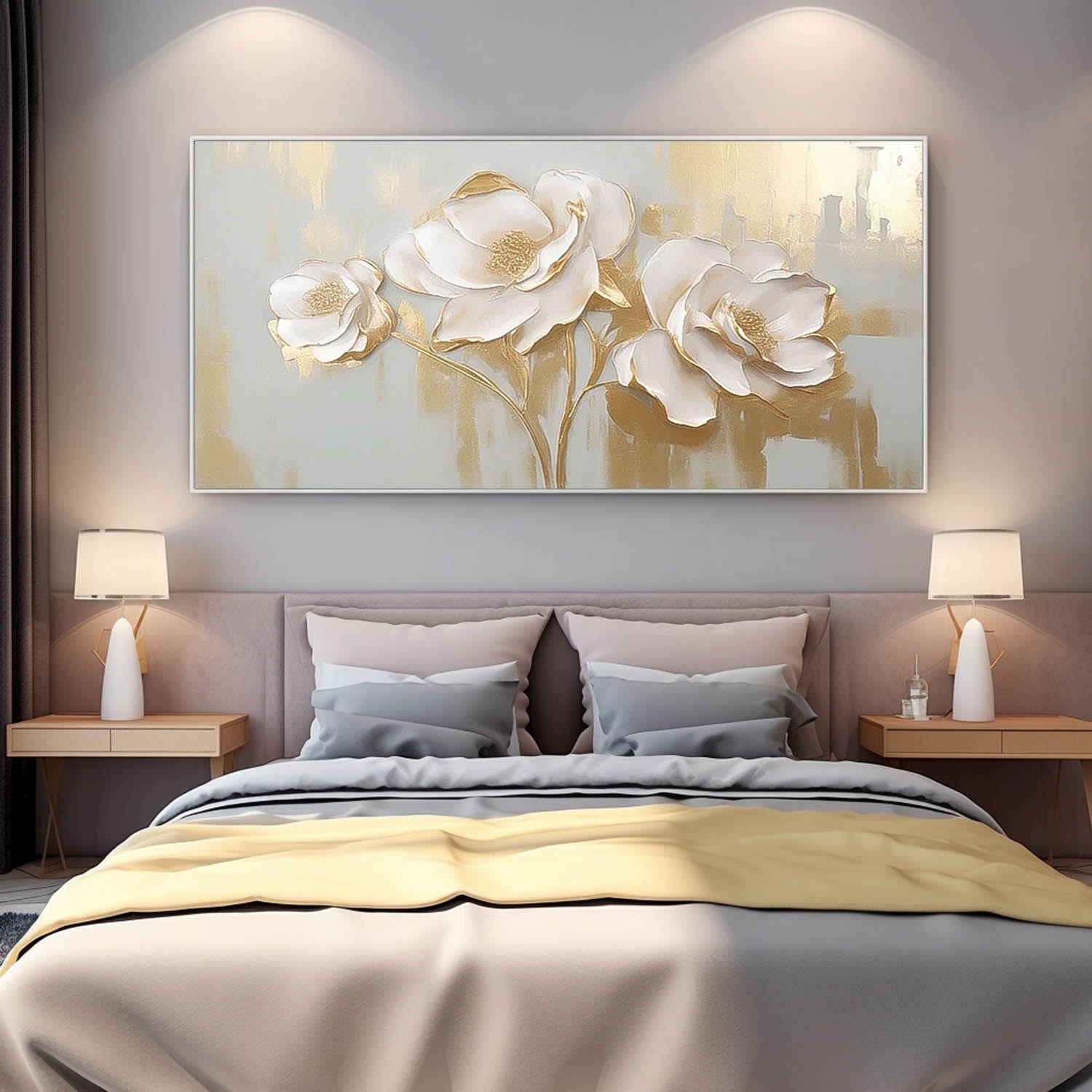 Flower Canvas Art FL161 - Neutralighting