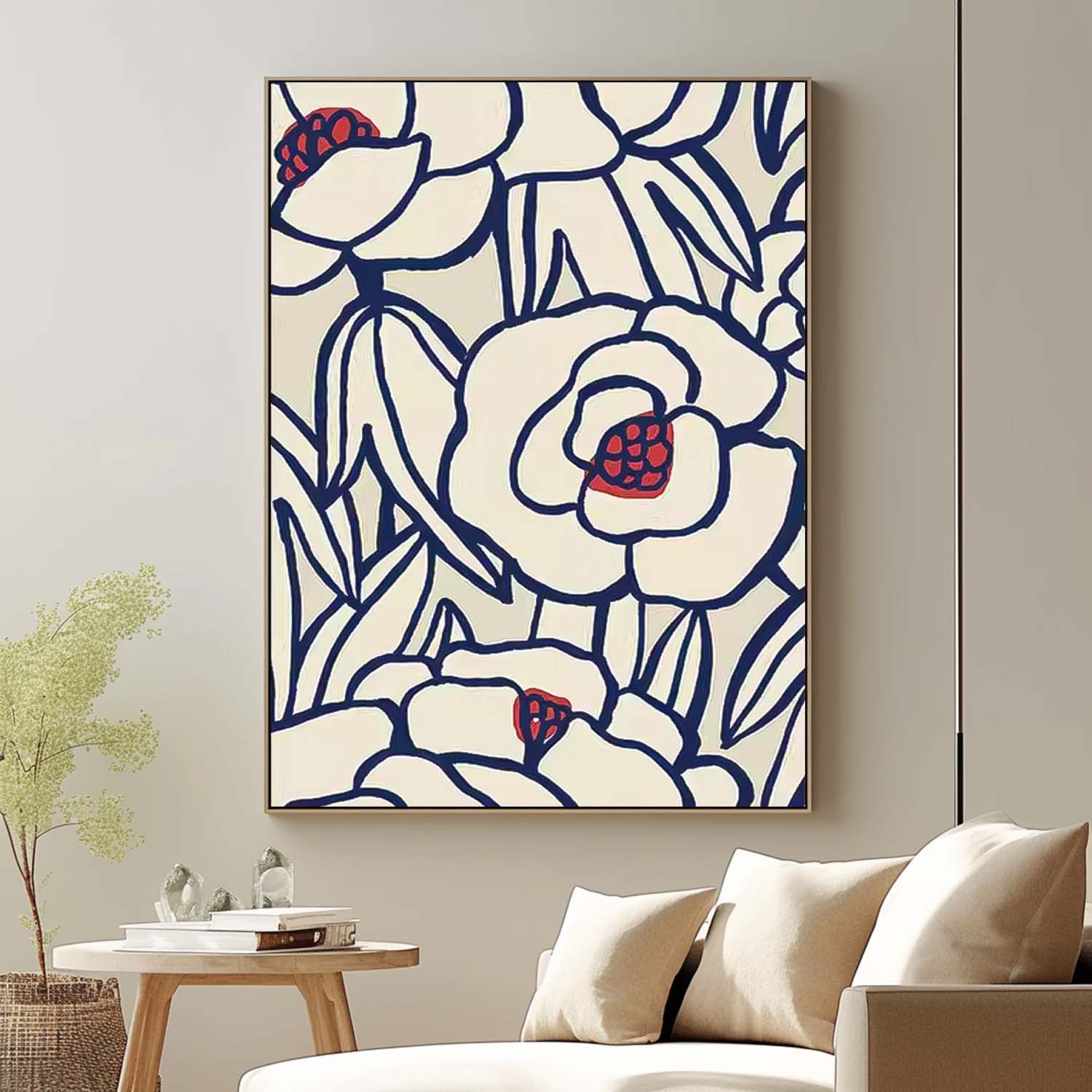 Flower Canvas Art FL164 - Neutralighting