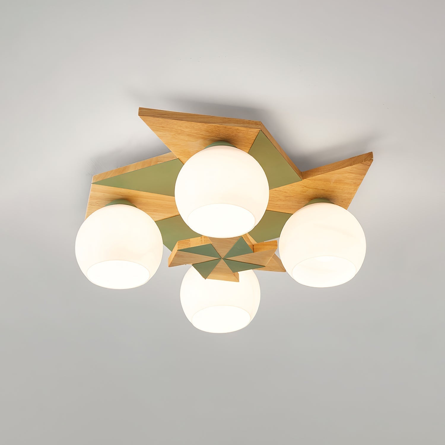 Ewooda Wooden Ceiling Lamp