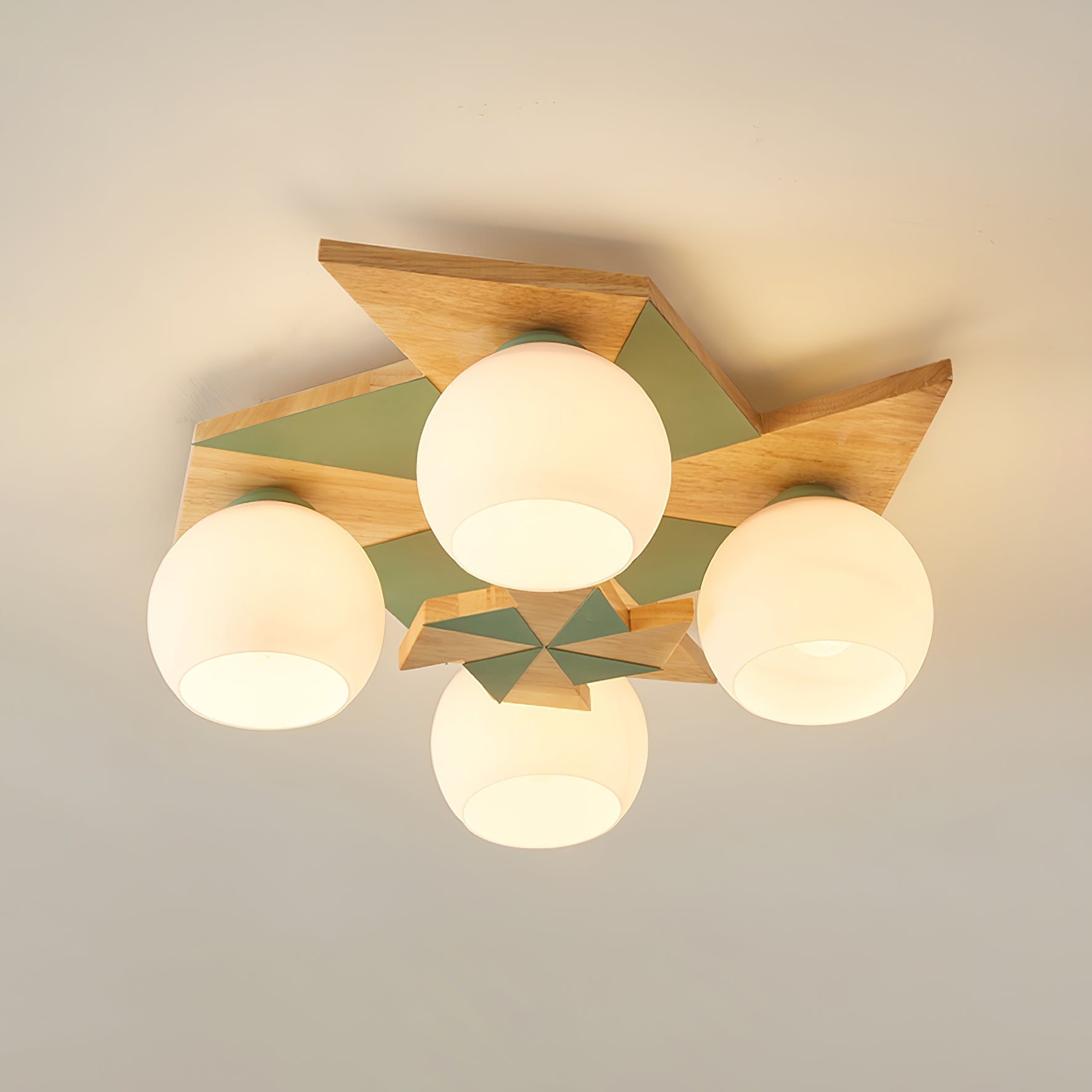 Ewooda Wooden Ceiling Lamp