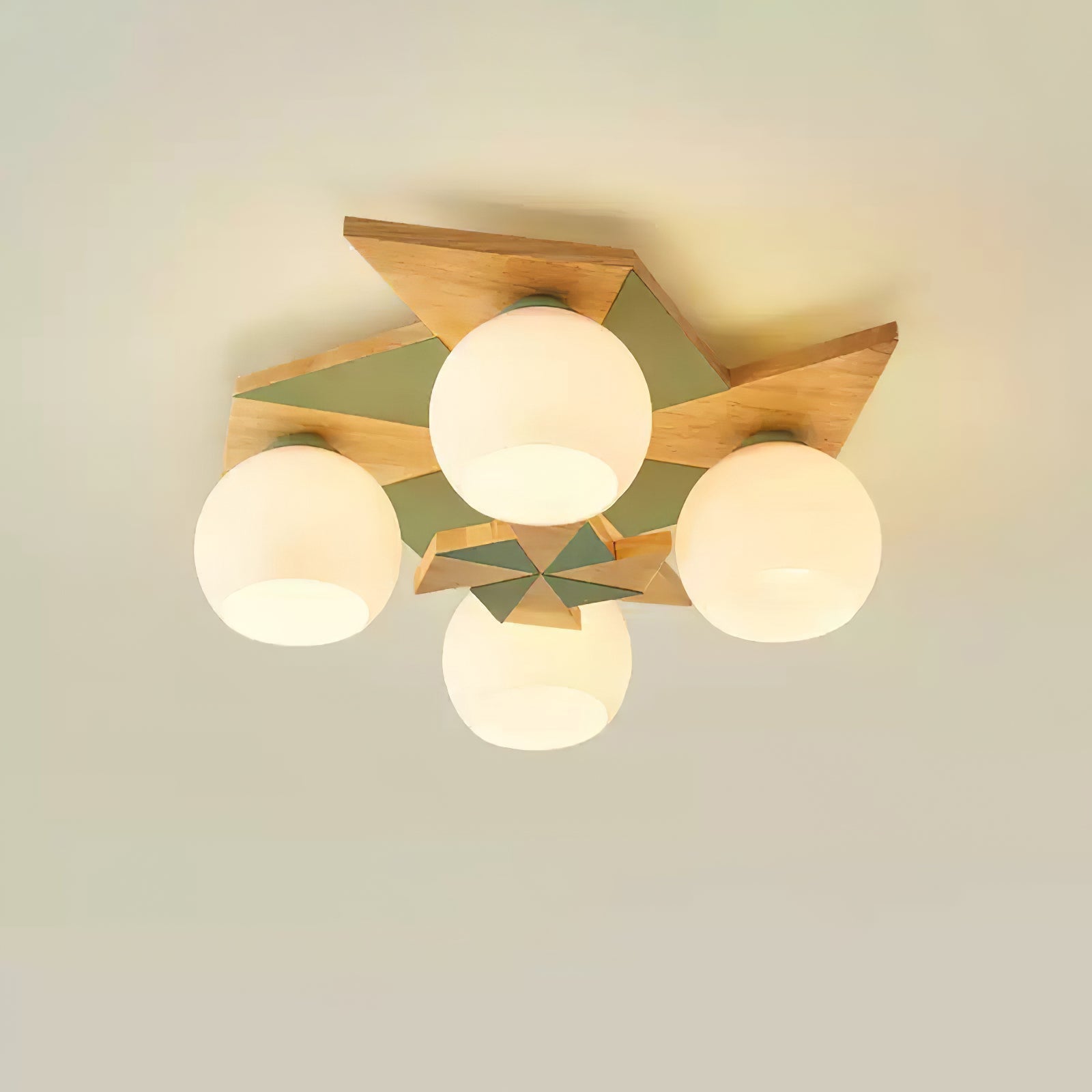 Ewooda Wooden Ceiling Lamp