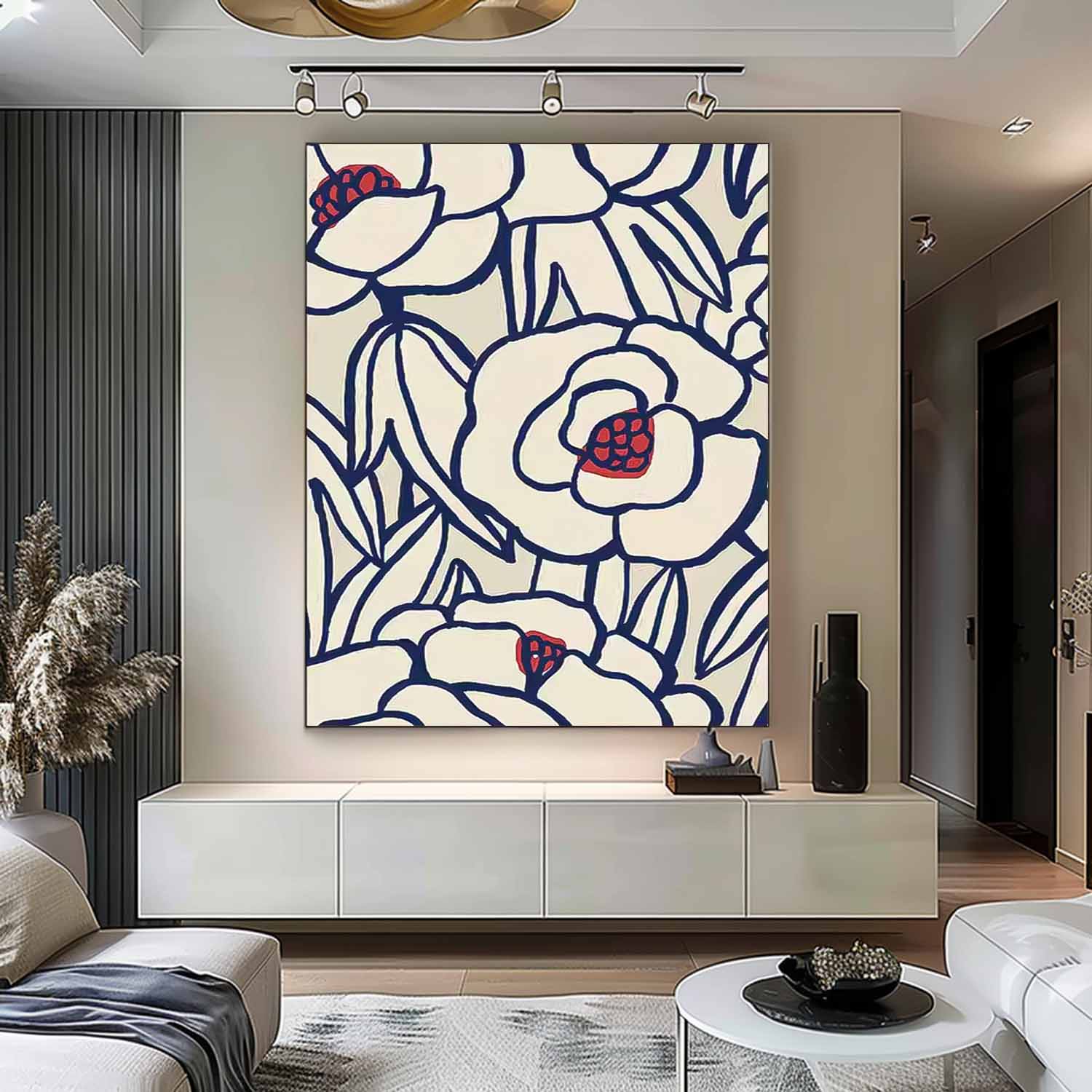 Flower Canvas Art FL164 - Neutralighting