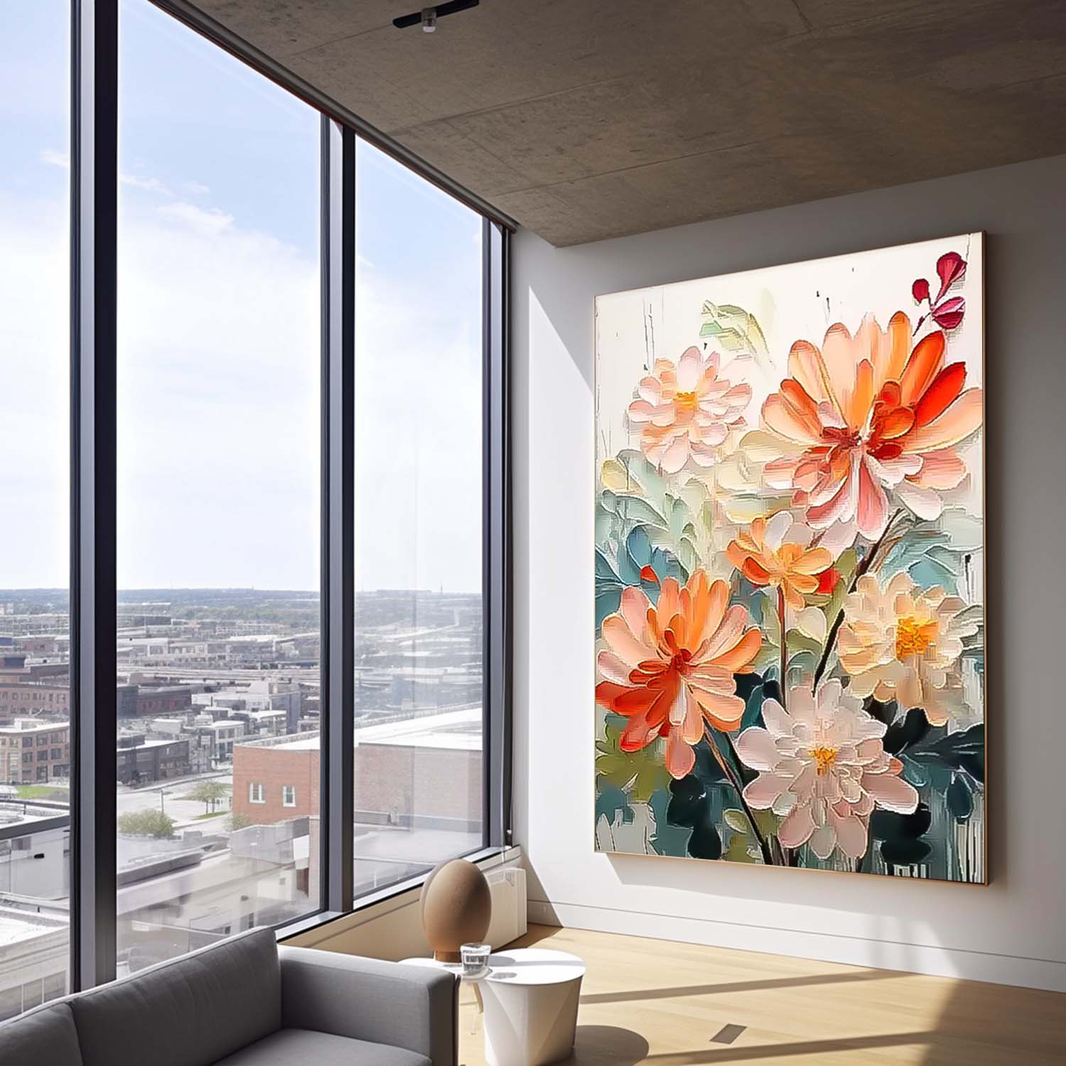 Flower Canvas Art FL150 - Neutralighting