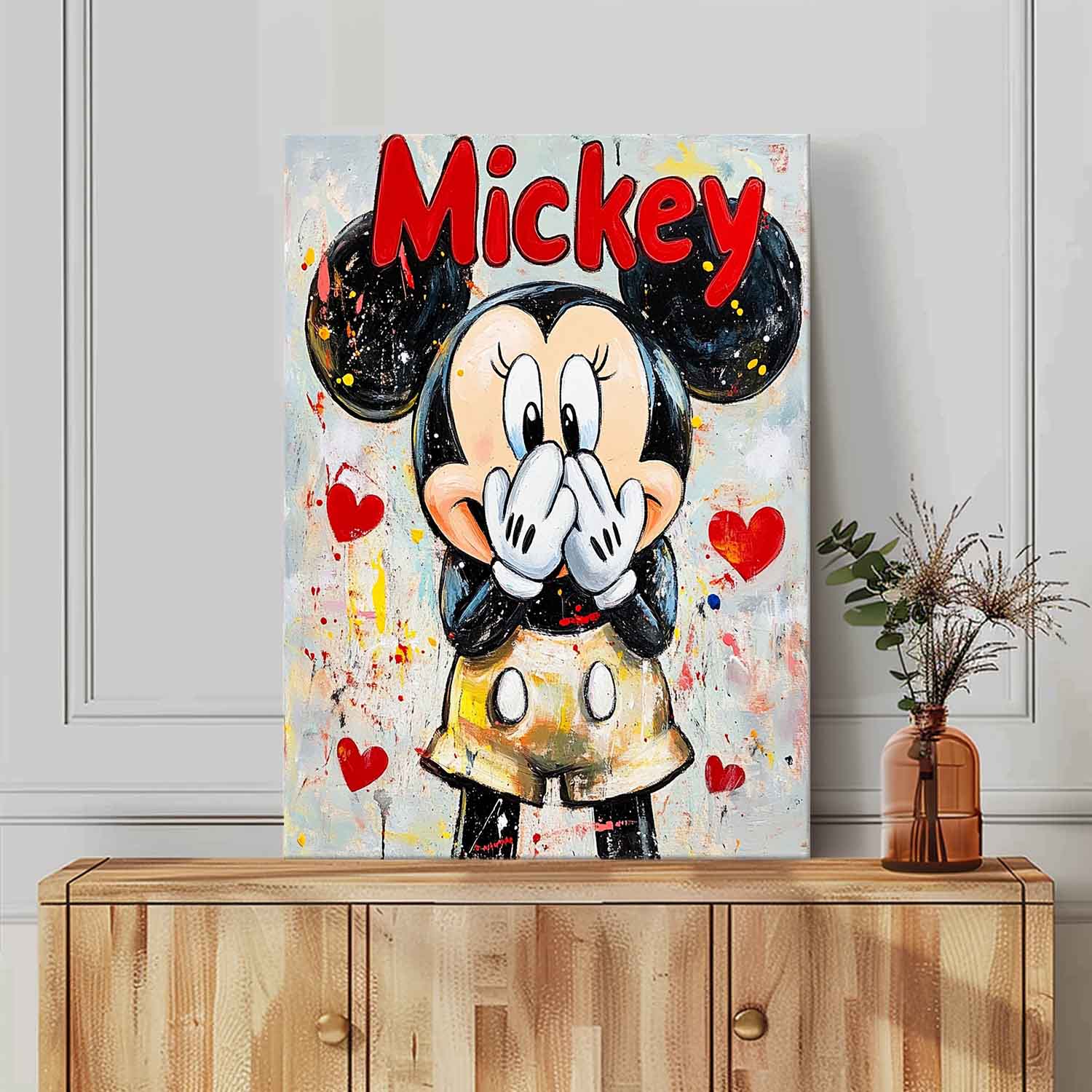 Mickey Mouse Graffiti Art PE189 - Neutralighting
