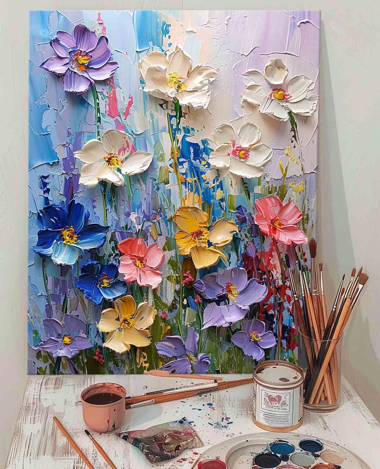 Flower Canvas Art FL166 - Neutralighting