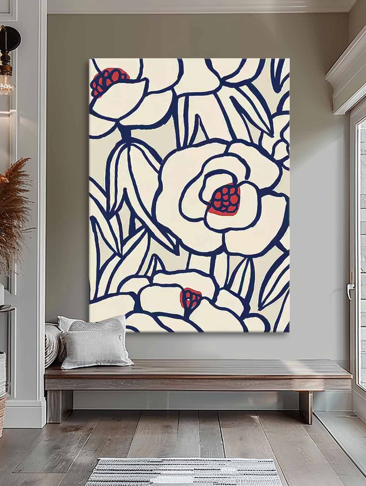 Flower Canvas Art FL164 - Neutralighting